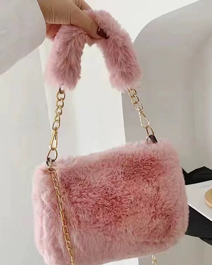 チェーン付きショルダークロスボディバッグ